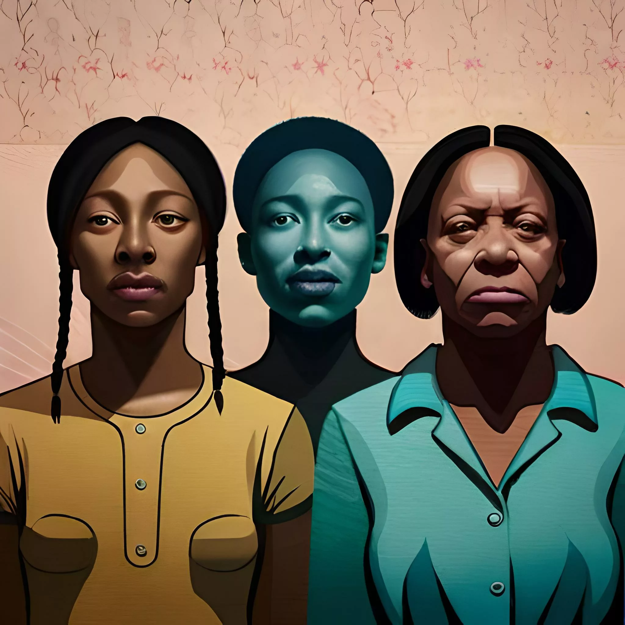 três mulheres negras