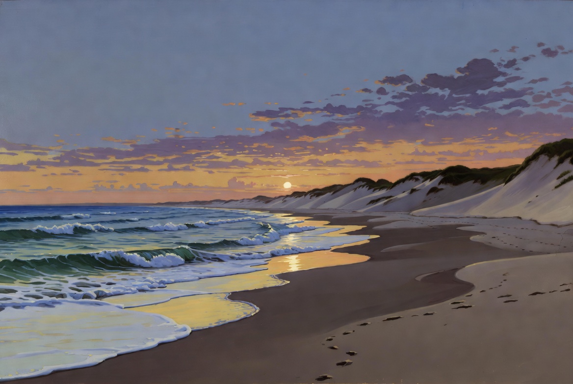 Praia sem o cachorro orelha