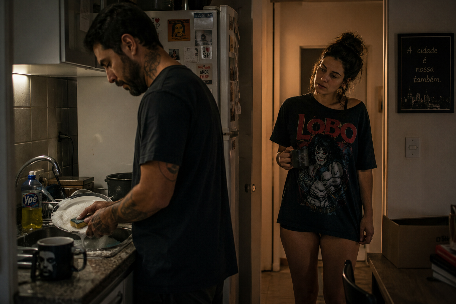 Camiseta Lobo