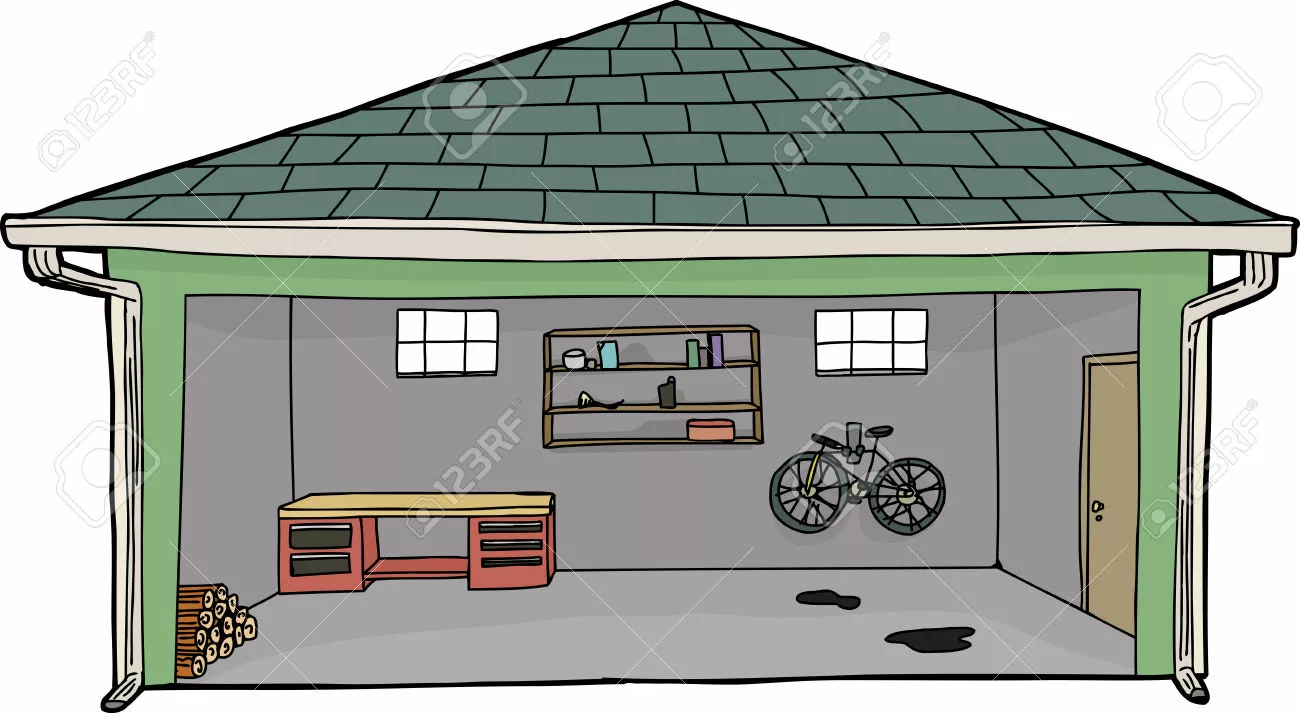 A garagem, por Darci Men